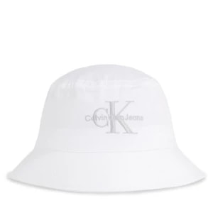 Zdjęcie produktu Kapelusz Calvin Klein Jeans Monogram Bucket Hat K60K611029 White/Silver Logo 0LI