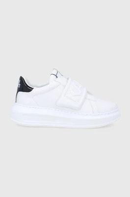 Zdjęcie produktu Karl Lagerfeld buty skórzane KAPRI KL62537.011 kolor biały