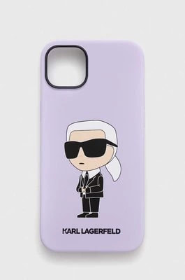 Zdjęcie produktu Karl Lagerfeld etui na telefon iPhone 14 Plus 6,7" kolor fioletowy