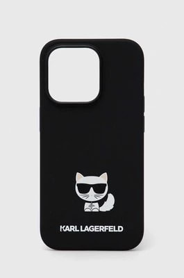 Zdjęcie produktu Karl Lagerfeld etui na telefon iPhone 14 Pro 6,1'' kolor czarny
