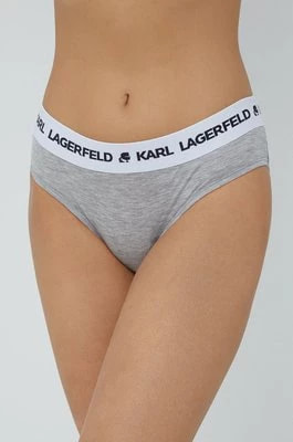 Zdjęcie produktu Karl Lagerfeld Figi (2-pack) 211W2125.51 kolor szary z bawełny