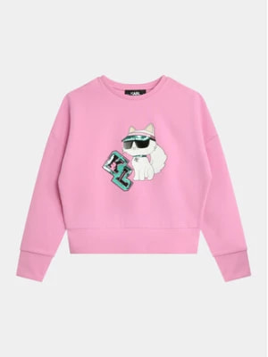 Zdjęcie produktu Karl Lagerfeld Kids Bluza Z30090 S Różowy Regular Fit