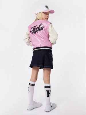 Zdjęcie produktu Karl Lagerfeld Kids Kurtka bomber Z30106 D Różowy Regular Fit