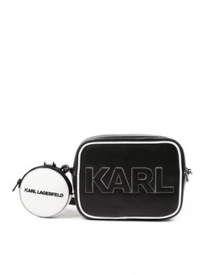 Zdjęcie produktu Karl Lagerfeld Kids Zestaw torebka i portfel Z10171 Czarny