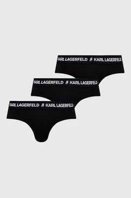 Zdjęcie produktu Karl Lagerfeld Slipy (3-pack) 211M2103 męskie kolor czarny