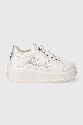 Zdjęcie produktu Karl Lagerfeld sneakersy skórzane ANAKAPRI kolor biały KL63510A
