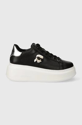 Zdjęcie produktu Karl Lagerfeld sneakersy skórzane ANAKAPRI kolor czarny KL63530N