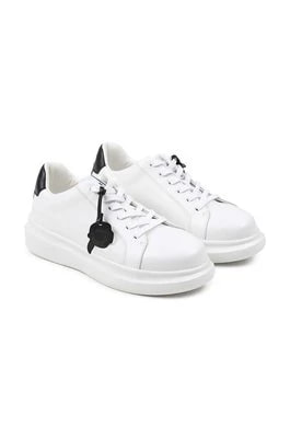 Zdjęcie produktu Karl Lagerfeld sneakersy skórzane dziecięce kolor biały