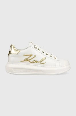 Zdjęcie produktu Karl Lagerfeld sneakersy skórzane KAPRI kolor biały KL62510A