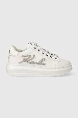 Zdjęcie produktu Karl Lagerfeld sneakersy skórzane KAPRI kolor biały KL62510G