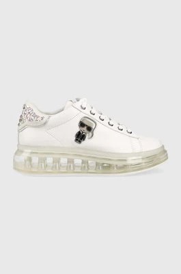 Zdjęcie produktu Karl Lagerfeld sneakersy skórzane KAPRI KUSHION KL62633 kolor biały