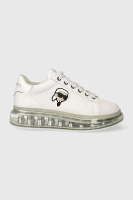 Zdjęcie produktu Karl Lagerfeld sneakersy skórzane KAPRI KUSHION kolor biały KL62630N