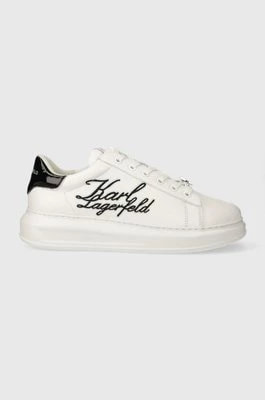 Zdjęcie produktu Karl Lagerfeld sneakersy skórzane KAPRI MENS kolor biały KL52510S