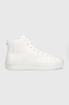 Zdjęcie produktu Karl Lagerfeld sneakersy skórzane KL52265 MAXI KUP kolor biały
