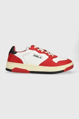 Zdjęcie produktu Karl Lagerfeld sneakersy skórzane KREW KL kolor czerwony KL53020