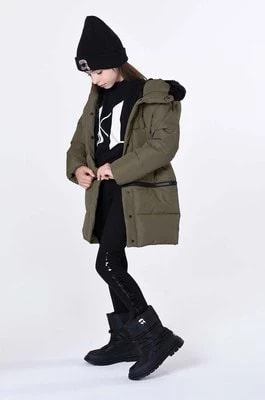 Zdjęcie produktu Karl Lagerfeld śniegowce dziecięce kolor czarny