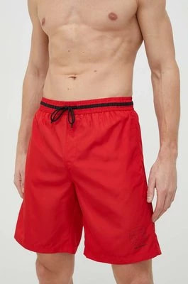 Zdjęcie produktu Karl Lagerfeld szorty kąpielowe kolor czerwony