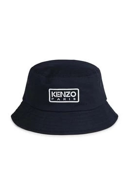 Zdjęcie produktu Kenzo Kids kapelusz bawełniany dziecięcy kolor niebieski bawełniany