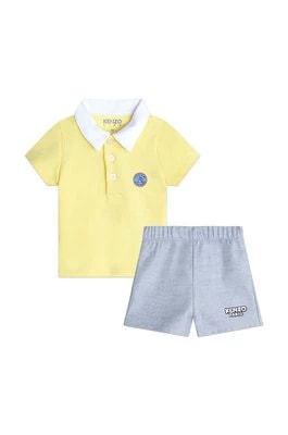 Zdjęcie produktu Kenzo Kids komplet niemowlęcy kolor żółty