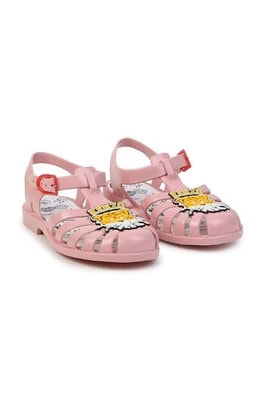 Zdjęcie produktu Kenzo Kids sandały dziecięce kolor różowy