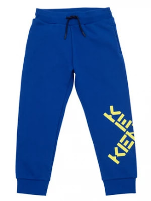 Zdjęcie produktu Kenzo Kids Spodnie dresowe K24276 Niebieski Regular Fit