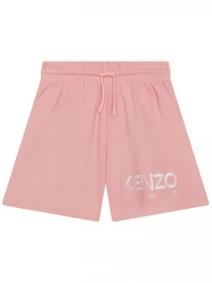 Zdjęcie produktu Kenzo Kids Szorty materiałowe K14253 S Różowy Regular Fit
