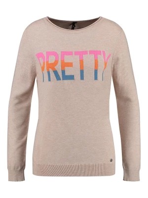 Zdjęcie produktu KEY LARGO Sweter "Pretty" w kolorze beżowym rozmiar: L