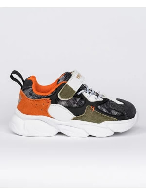 Zdjęcie produktu KIDY CHOU Sneakersy w kolorze oliwkowo-pomarańczowym rozmiar: 21