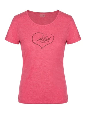 Zdjęcie produktu Kilpi Koszulka funkcyjna "Garove" w kolorze różowym ze wzorem rozmiar: 42