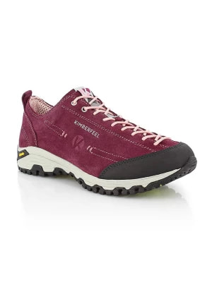 Zdjęcie produktu Kimberfeel Skórzane buty turystyczne "Aloa" w kolorze ciemnofioletowym rozmiar: 37
