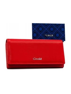 Zdjęcie produktu Klasyczny portfel damski ze skóry ekologicznej - 4U Cavaldi