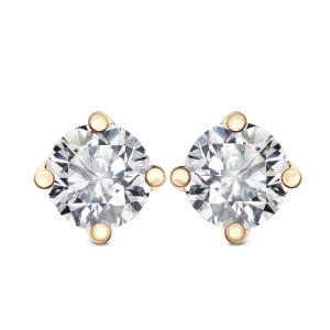Zdjęcie produktu Kolczyki złote z diamentami - Valentine Valentine - Biżuteria YES