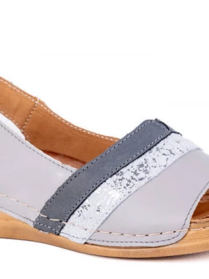 Zdjęcie produktu Komfortowe sandały damskie , komfortowe na tęższe stopy Łukbut Merg