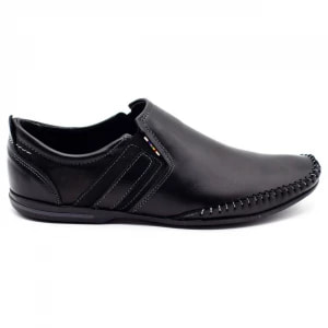 Zdjęcie produktu KOMODO Skórzane buty męskie 711 czarne