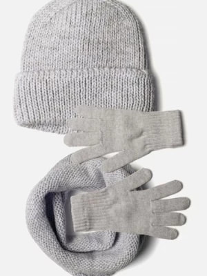 Zdjęcie produktu Komplet zimowy damski- czapka, komin, rękawiczki Margot