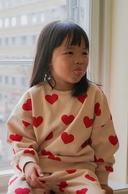 Zdjęcie produktu Konges Sløjd bluza dziecięca kolor czerwony z nadrukiem