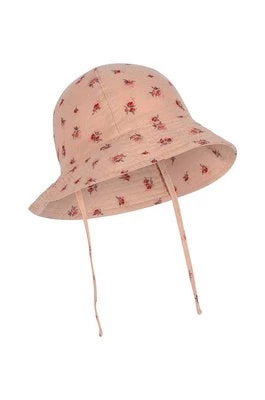 Zdjęcie produktu Konges Sløjd kapelusz bawełniany dziecięcy kolor różowy bawełniany