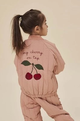 Zdjęcie produktu Konges Sløjd kurtka bomber dziecięca kolor różowy