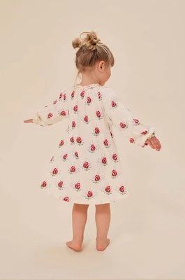 Zdjęcie produktu Konges Sløjd sukienka dziecięca kolor czerwony mini rozkloszowana