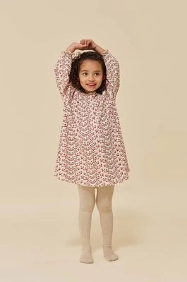 Zdjęcie produktu Konges Sløjd sukienka dziecięca kolor różowy mini rozkloszowana