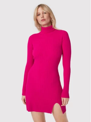 Zdjęcie produktu Kontatto Sukienka dzianinowa 3M7616 Różowy Slim Fit