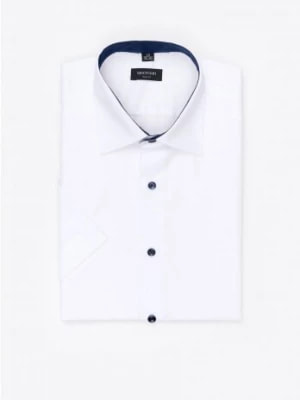 Zdjęcie produktu koszula bexley 2986/1e krótki rękaw slim fit biała Recman
