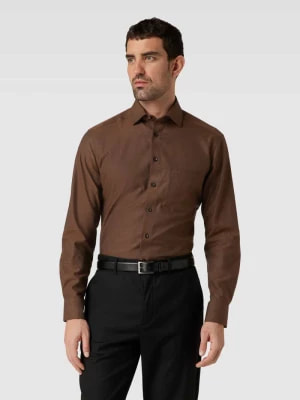 Zdjęcie produktu Koszula biznesowa o kroju modern fit z kołnierzykiem typu kent model ‘GLOBAL’ Olymp