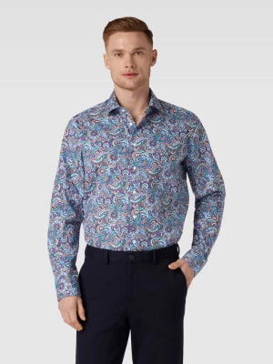 Zdjęcie produktu Koszula biznesowa o kroju regular fit ze wzorem paisley SEIDENSTICKER REGULAR FIT