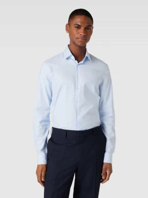 Zdjęcie produktu Koszula biznesowa o kroju slim fit z wyhaftowanym logo model ‘Bari’ CK Calvin Klein