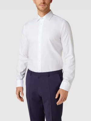 Zdjęcie produktu Koszula biznesowa o kroju slim fit ze sportowymi mankietami model ‘Light Kent’ Seidensticker Super SF