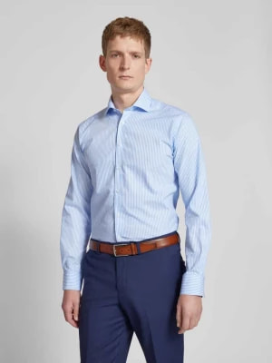 Zdjęcie produktu Koszula biznesowa o kroju slim fit ze wzorem w paski model ‘MOSS’ Bruun & Stengade