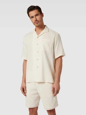 Zdjęcie produktu Koszula casualowa o kroju oversized z drobnym, fakturowanym wzorem JAKE*S STUDIO MEN