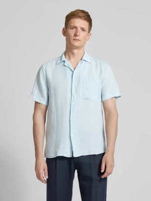 Zdjęcie produktu Koszula casualowa o kroju straight fit z lnu model ‘Ellino’ HUGO