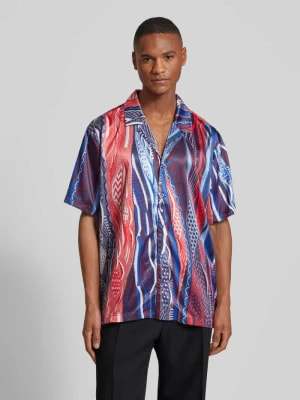 Zdjęcie produktu Koszula casualowa z wzorem na całej powierzchni carlo colucci